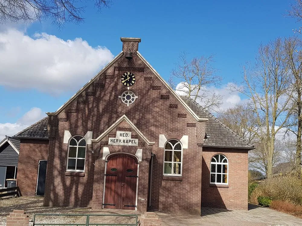 Schuinesloot: Schuinesloot Most Reuzenrad Hervormde kerk